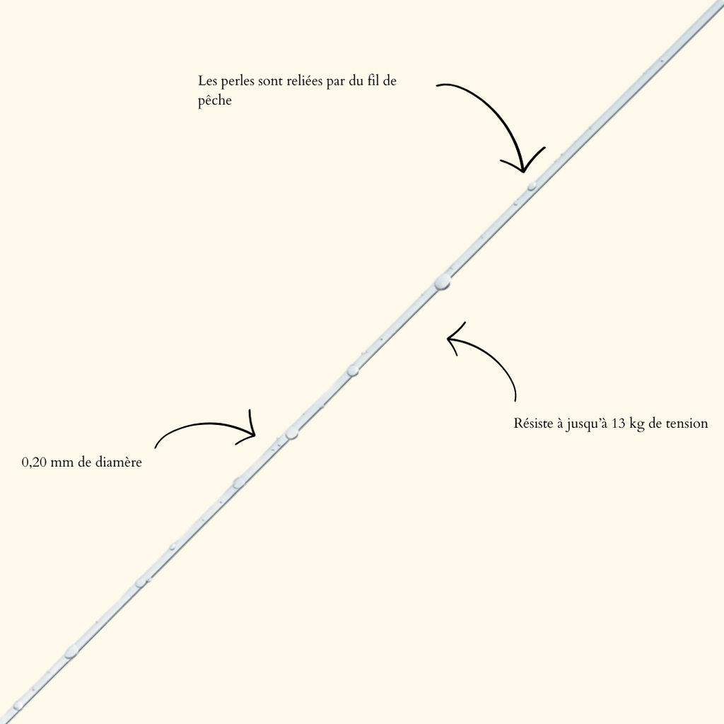 Chaine de cheville en cristal - Trace Obscure