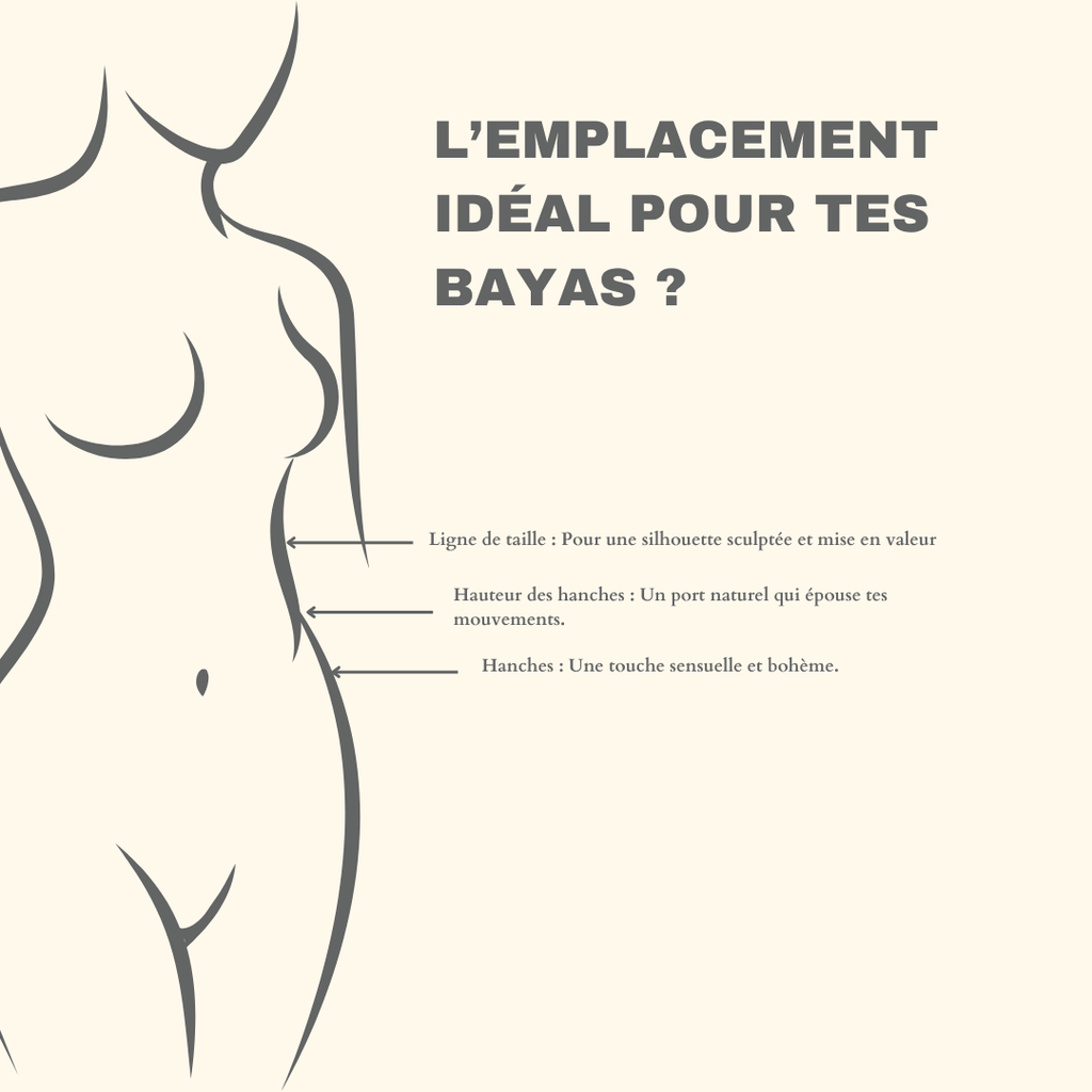 Chaine de ventre en cristal - Flamme Mystique