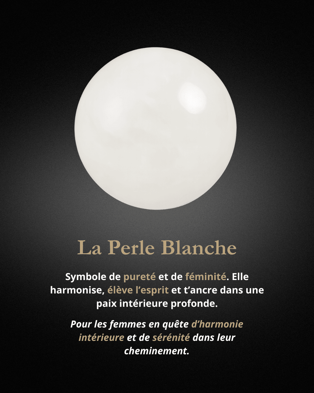 Chaine de ventre en pierre - Lune Éternelle