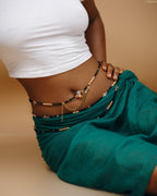 Chaîne de ventre en cristal - Éclipse Noire