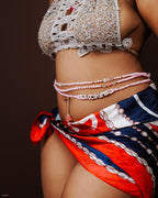 Chaine de ventre en pierre - Caresse Divine