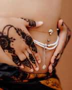 Chaine de ventre en pierre - Lune Éternelle