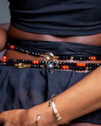 Chaine de ventre en cristal - Ombre Mystique